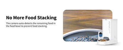 PETKIT Automatic Pet Feeder with Camera, 1080P HD Video with Night Vision, 2.4G WiFi Cat Dog Feeder with 2-Way Audio,Smart App Control Pet Dry Food Dispenser for Cats and Dogs with Non-Stick Food Bowl