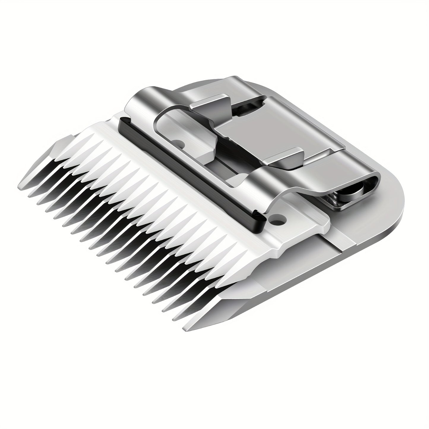 4-Pack Professional Ceramic Detachable Blades - Compatible with Andis, Oster A5, Wahl KM10 Series Clippers, KBDS Size 10/7F/5F/4F, Cut Length 1/16"(1.5mm) to 3/8"(9.5mm) for Pet Dog Grooming