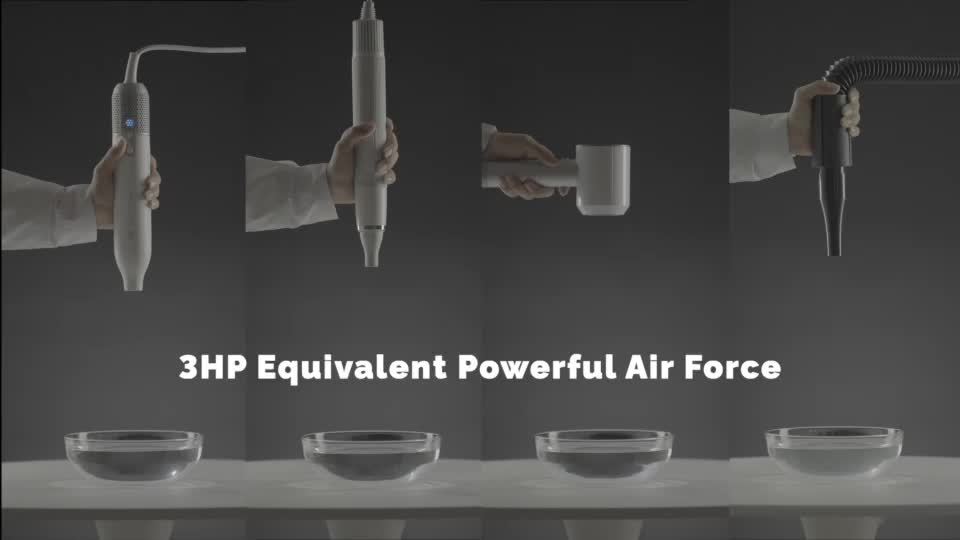 5-in-1 Portable Handheld Dog Hair Dryer - Advanced Smart Temperature Adjustment, Detachable Grooming Brush, Pet Washing Station, Travel-Friendly Design, Compact and Lightweight for Easy Use - Perfect for Home and Travel Pet C