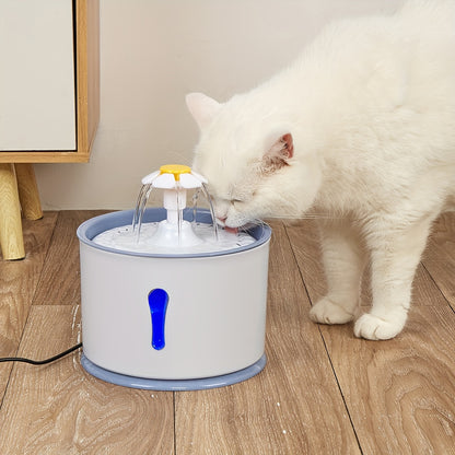 1pc Pet Intelligent Water Dispenser With Automatic Circulation Of Live Water, Purification And Filtration Of Drinking Water, Bass Water Feeder