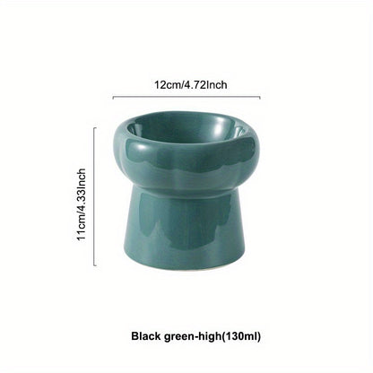 Ceramic Elevated Pet Bowls for Healthy Feeding and Hydration of Your Dog or Cat
