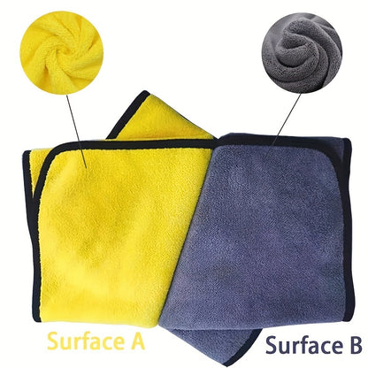Soft & Quick-Drying Pet Towel Absorbent Fiber Bath Towels for Dogs & Cats
