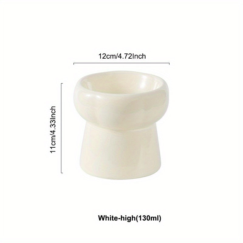 Ceramic Elevated Pet Bowls for Healthy Feeding and Hydration of Your Dog or Cat