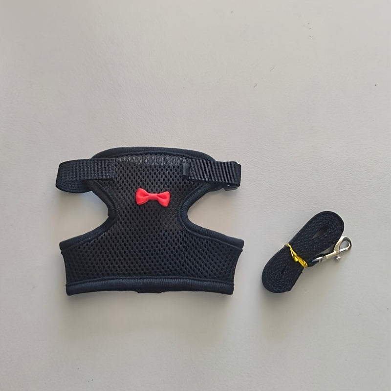 New Chicken Chest Harness Adjustable Chicken Leash Comfortable Breathable Elastic Chicken Vest for Poultry Pet Training Supplies