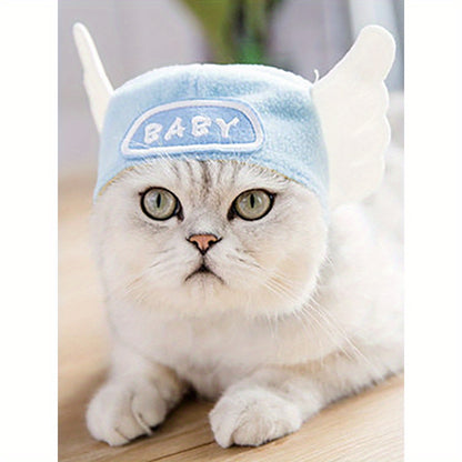 Cute Animals Shaped Cat Hat, Warm Pet Costume For Dog & Cat, Pet Party Supplies