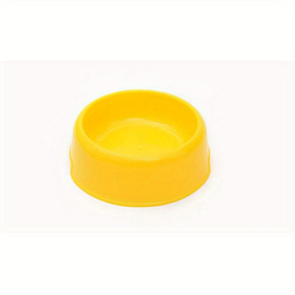 1pc/3pcs/5pcs Adorable Candy Color Small Pet Bowls for Dogs and Cats - Non-Slip Food and Water Feeder Sets