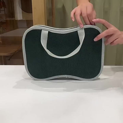 [8pcs Pet Grooming Kit] 8pcs LDECO Pet Grooming Kit for Dogs, Plastic Grooming Set, with Self-Cleaning Dematting Brush, Scissors, Comb, Nail Clippers, Foldable Bowl, Bath & Tooth Brushes, for Uncharged Pet Care Tools