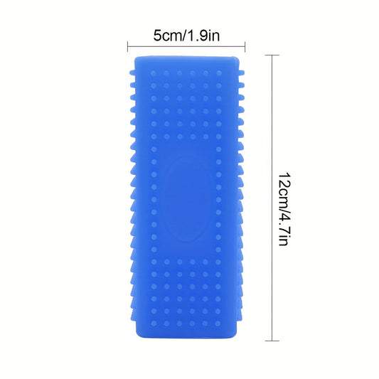 Rubber Pet Hair Remover Brush - Instantly Eliminates Pet Hair From Cars, Furniture & Carpets - For Pet Owners - Effective & Easy to Use - Great Gift for Pet Lovers