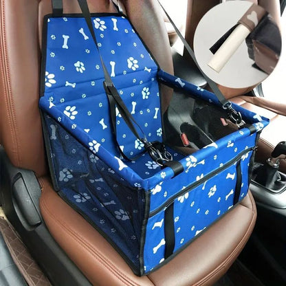 Pet Car Booster Seat For Dog Cat Portable And Breathable Bag With Seat Belt Dog Carrier Safety Stable For Travel Look Out With Clip On Leash With PVC Tube Christmas Gift