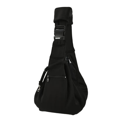 Comfortable Pet Pal Sling Carrier - Backpacks for Hands-Free Outdoor Adventures with Breathable Dog Shoulder Bag and Adjustable Straps for Small to Medium-Sized Pets