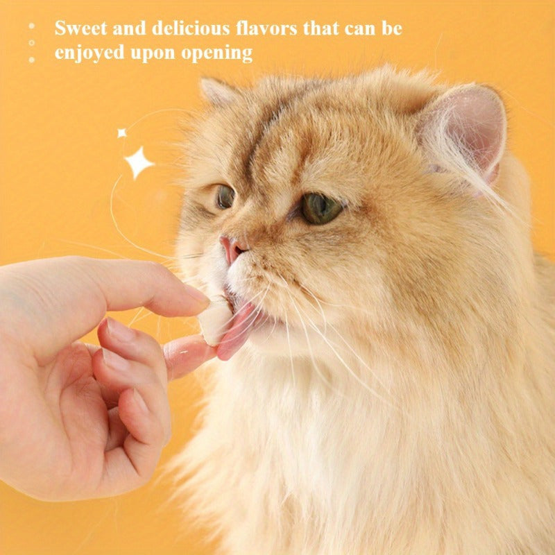 [Freeze-Dried Chicken Breast Treats] 4pcs Nutritious Freeze-Dried Chicken Breast Treats - for Dogs & Cats, 2180g Pet Snacks
