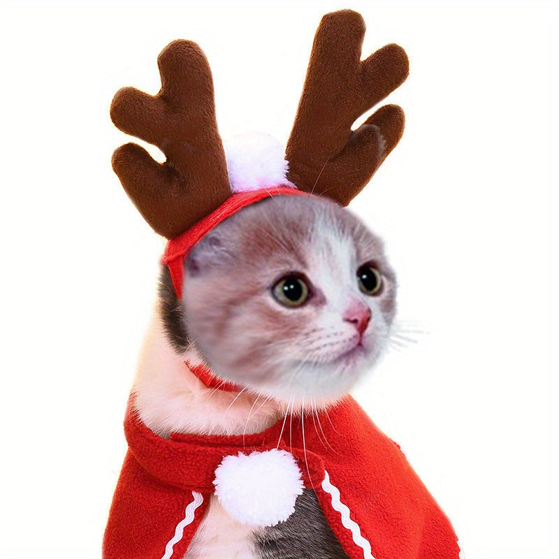 Cute Animals Shaped Cat Hat, Warm Pet Costume For Dog & Cat, Pet Party Supplies