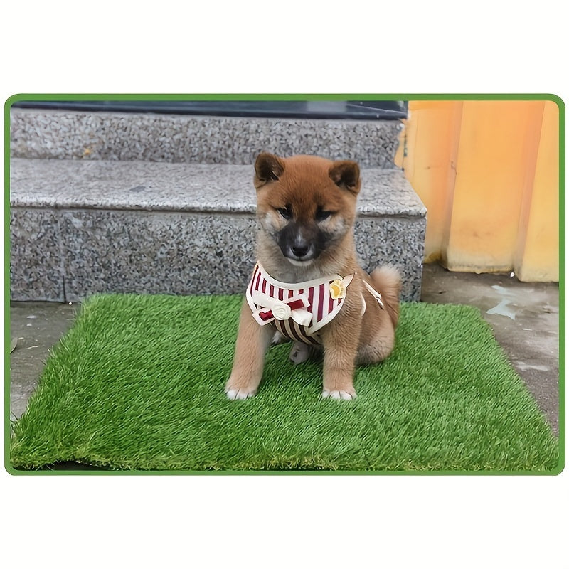 Ultimate Washable Dog Grass Mat - Reusable, Odor-Control Artificial Lawn for Pet Training, Easy-Clean Pee Pad with Non-Slip Backing, Perfect for Indoor or Outdoor Use