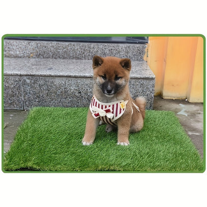 Ultimate Washable Dog Grass Mat - Reusable, Odor-Control Artificial Lawn for Pet Training, Easy-Clean Pee Pad with Non-Slip Backing, Perfect for Indoor or Outdoor Use