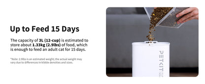 PETKIT Automatic Pet Feeder with Camera, 1080P HD Video with Night Vision, 2.4G WiFi Cat Dog Feeder with 2-Way Audio,Smart App Control Pet Dry Food Dispenser for Cats and Dogs with Non-Stick Food Bowl