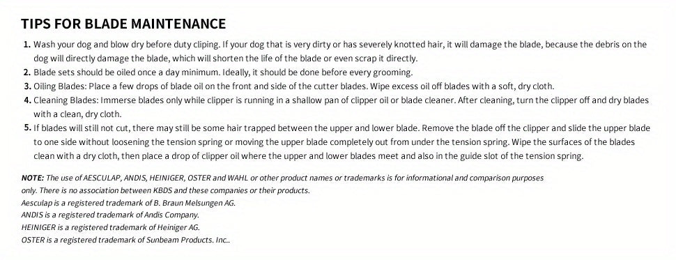 4-Pack Professional Ceramic Detachable Blades - Compatible with Andis, Oster A5, Wahl KM10 Series Clippers, KBDS Size 10/7F/5F/4F, Cut Length 1/16"(1.5mm) to 3/8"(9.5mm) for Pet Dog Grooming