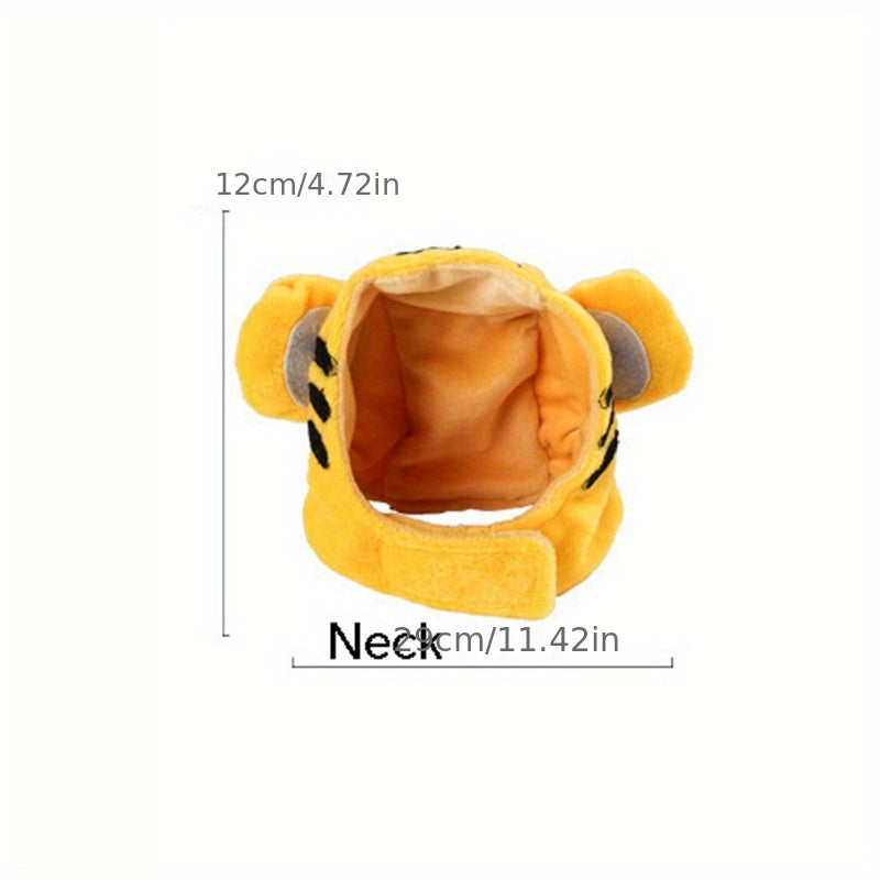 Cute Animals Shaped Cat Hat, Warm Pet Costume For Dog & Cat, Pet Party Supplies