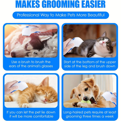 flea comb - Electric Flea Comb - Effective Flea & Egg Removal, Gentle Pet Care Design - Cats & Dogs - Pet Owners - For Safe & Easy Flea & Lice Control - Flea-Free Fur, Instantly!