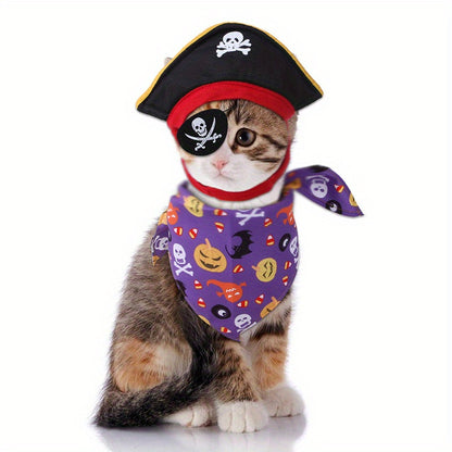 Cute Animals Shaped Cat Hat, Warm Pet Costume For Dog & Cat, Pet Party Supplies