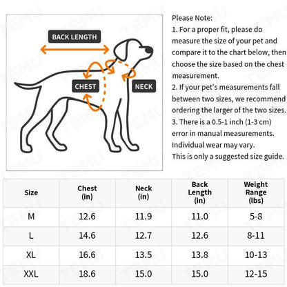 Waterproof Windproof & Reflective Dog Jacket with Hood-like Turtleneck & Full-Leg Coverage - Winter Coat for Small/Medium Dogs, Multi-Color Options (Red/Yellow/Pink/Green/White) - Machine Washable Pet Warm Clothing