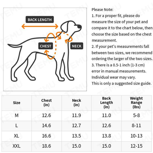 Waterproof Windproof & Reflective Dog Jacket with Hood-like Turtleneck & Full-Leg Coverage - Winter Coat for Small/Medium Dogs, Multi-Color Options (Red/Yellow/Pink/Green/White) - Machine Washable Pet Warm Clothing